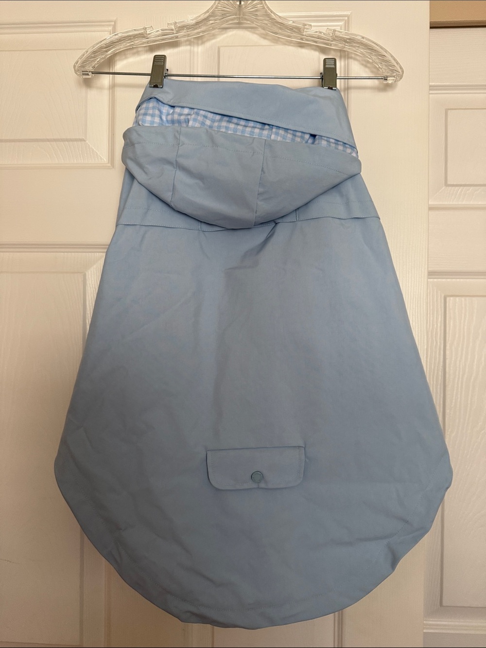 The Foggy Dog - Sky Blue Dog Raincoat XL - Picture 4 of 9